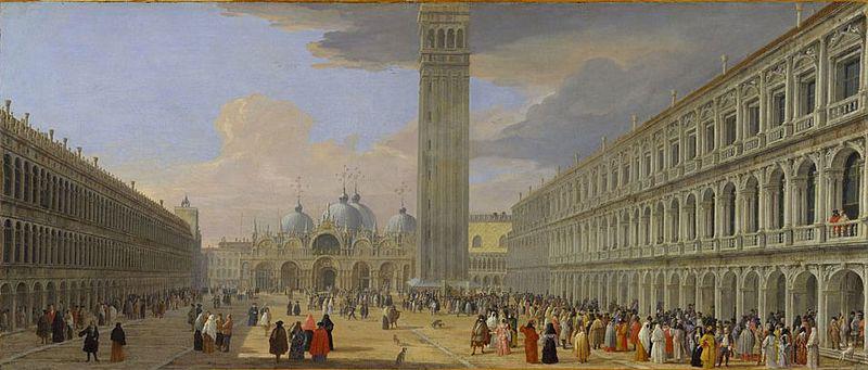 unknow artist Piazza San Marco oil painting picture